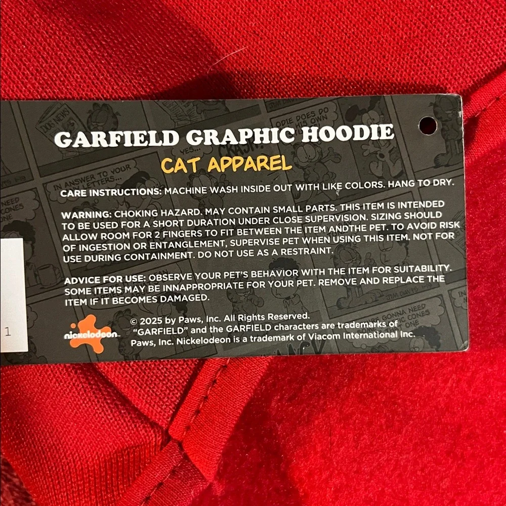 Garfield graphic hoodie